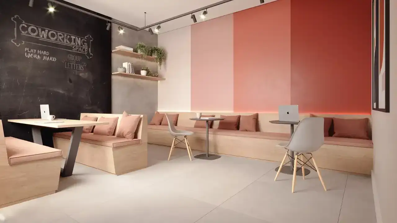 Imagem ilustrativa do padrão Sensia: coworking